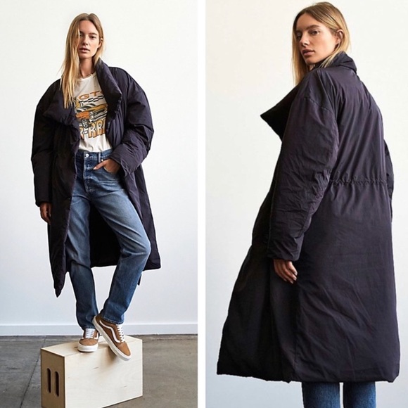 Free People Jackets & Blazers - Free People Downtown Duvet Puffer Coat M NWT